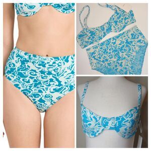A.L.C. Swimsuit Sz M Bikini Underwire Adjustable High-waisted NWT $330